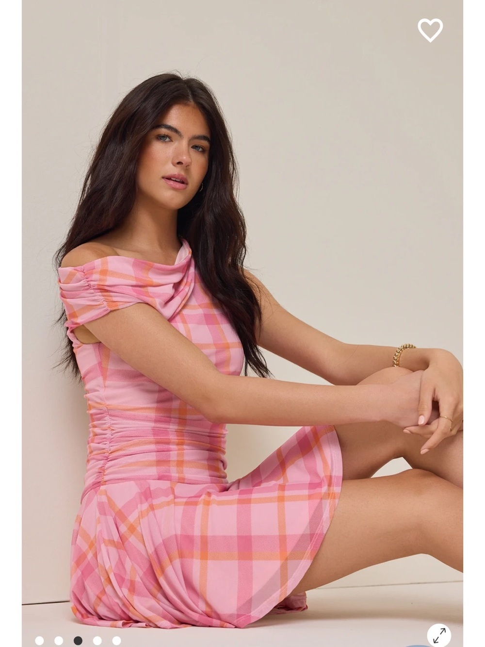 Ashton Asymmetrical Mini dress new with tags Altar’d state - Picture 3 of 5